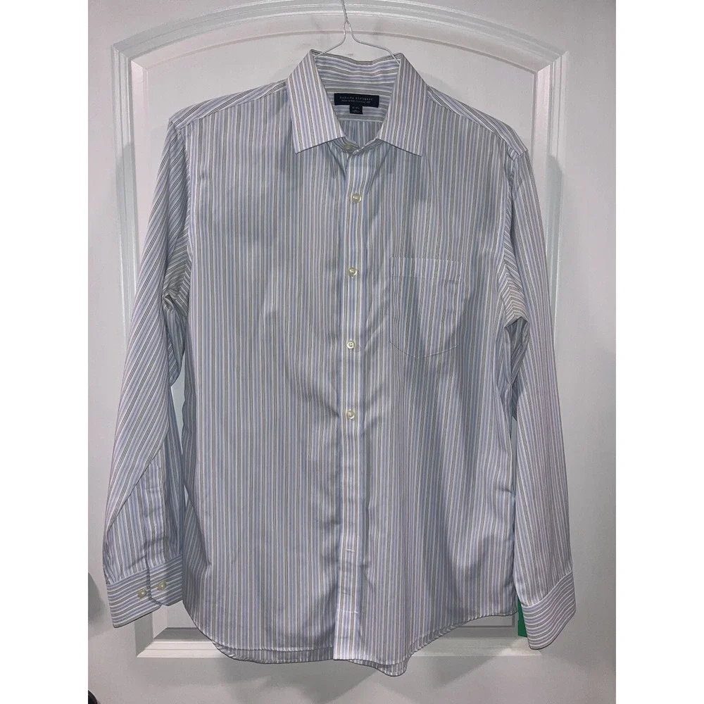 Banana Republic Men's Medium 15/15.5 Long Sleeve‎ Men's Shirt Fast Shipping!